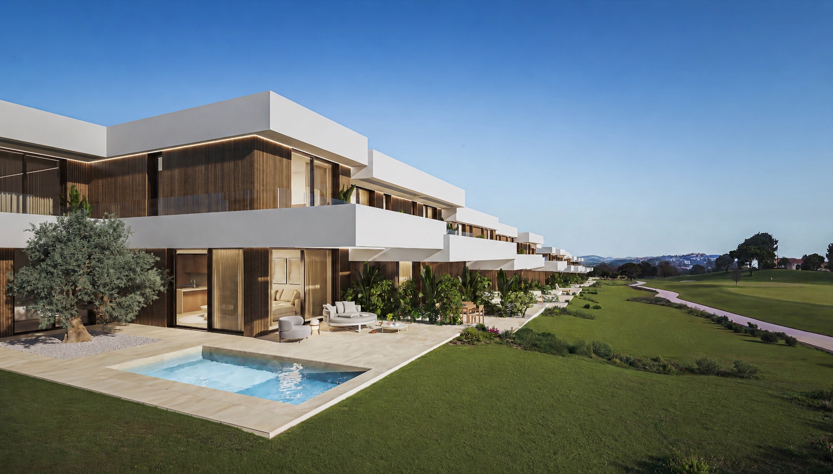 Villa with private pool beside La Sella golf course
