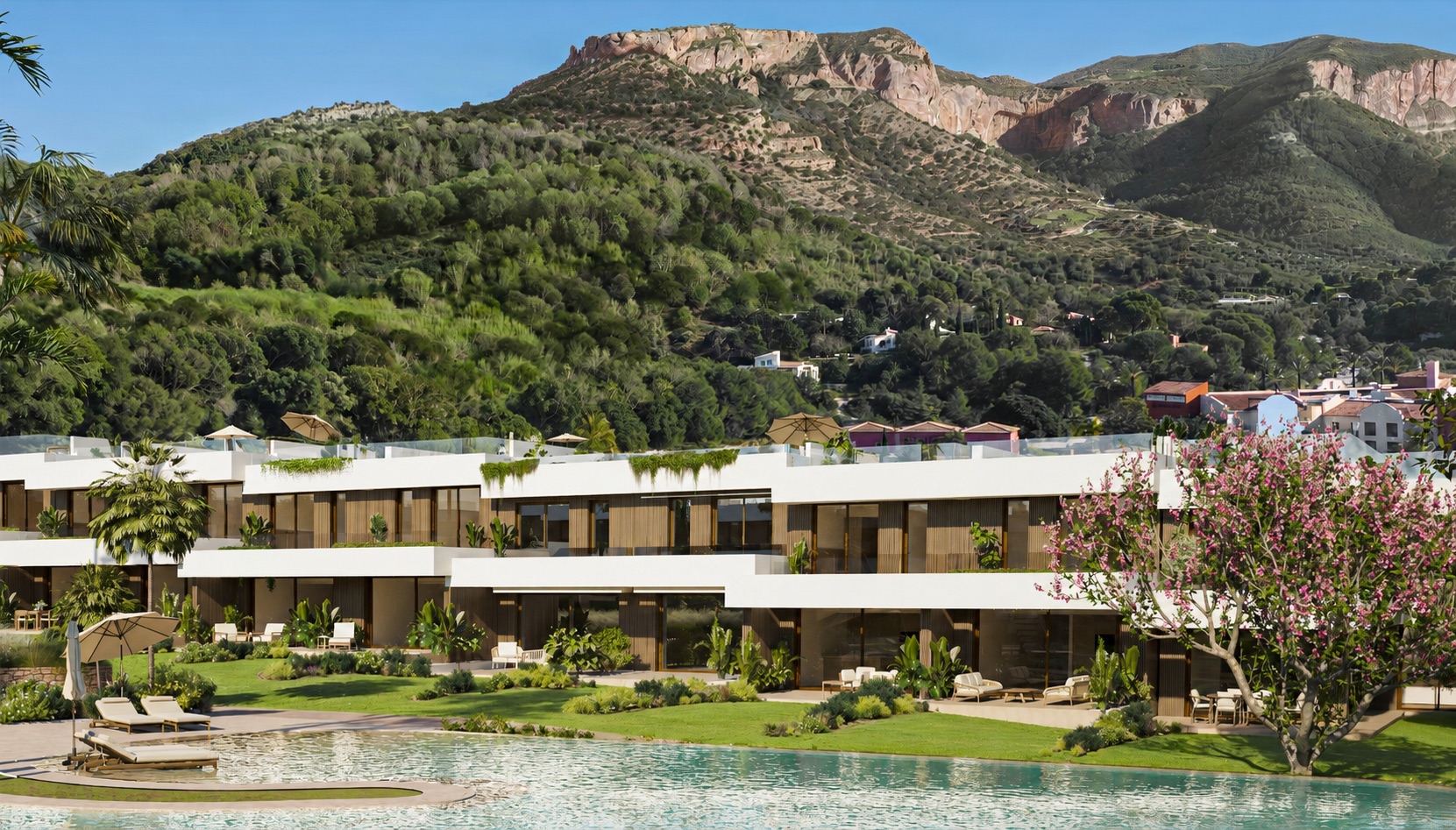 Montgó natural park surrounding Golf Village La Sella